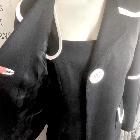 Ross Mayer 🇨🇦 linen shift dress and blazer matching set - Picture 11 of 14